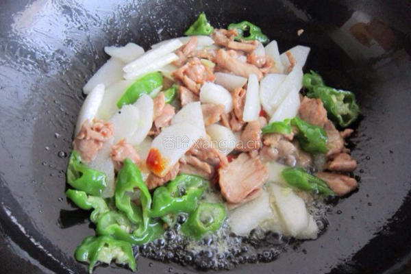 山药炒羊肉的做法图解9