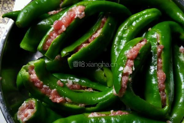 酿尖椒的做法图解3
