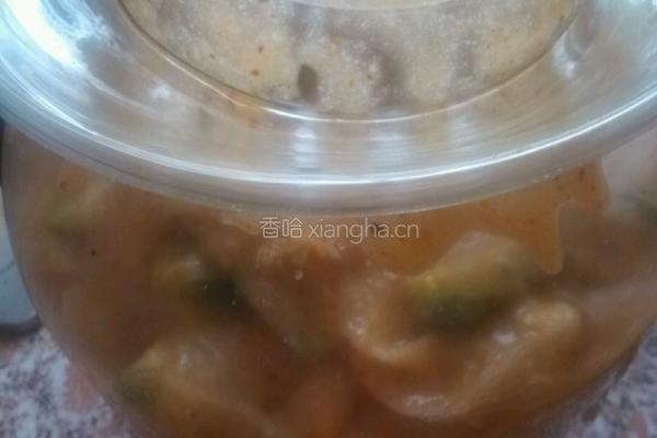 辣白菜的做法图解5