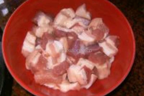 生炒回锅肉的做法图解2