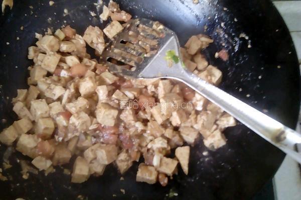 番茄老豆腐小炒肉的做法图解4