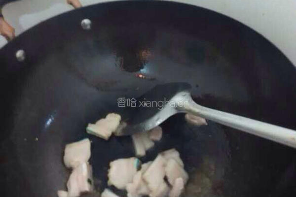青榨菜虾皮炒肉丝的做法图解8