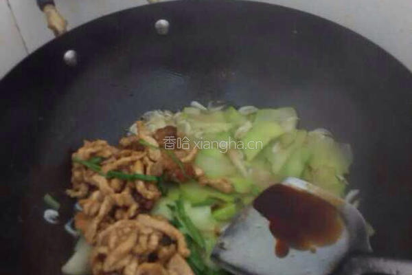 青榨菜虾皮炒肉丝的做法图解13