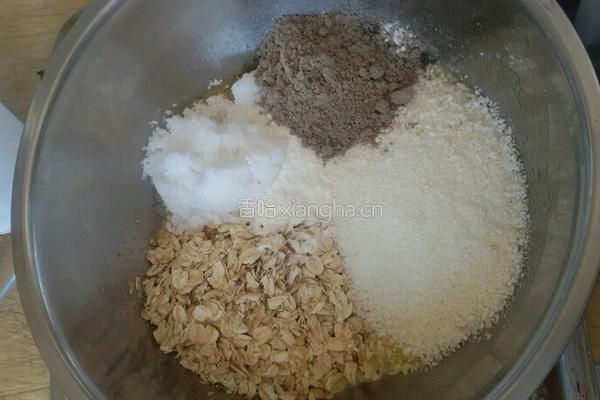 燕麦粗粮饼干的做法图解4