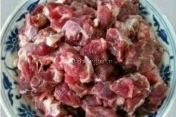 微波炉风干牛肉干的做法图解1