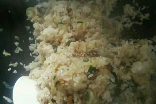懒人炒饭的做法图解4