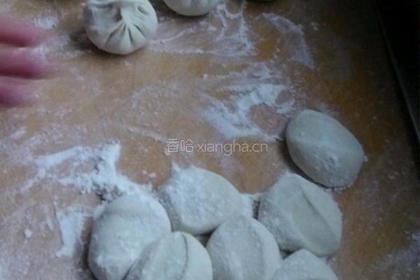 胡萝卜鸡蛋素馅包子的做法图解9