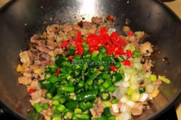 麻辣双椒鸡的做法图解7