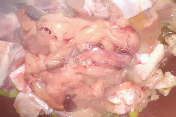 鱼杂烧豆腐的做法图解3
