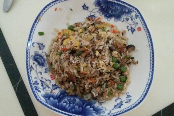 鸡蛋炒饭的做法图解5