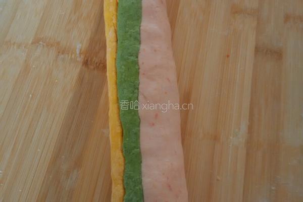 彩色金鱼小笼包的做法图解8