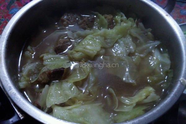 咖喱牛腩汤的做法图解3