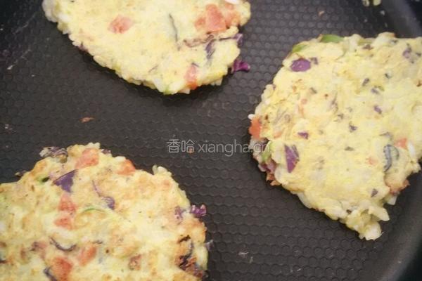 香煎米饭饼的做法图解5