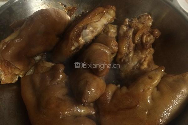 卤猪蹄的做法图解6