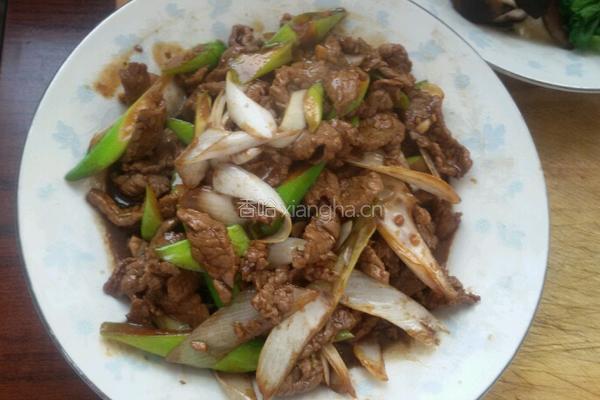 大葱爆牛肉