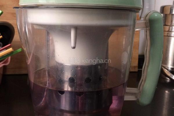红豆豆浆的做法图解3