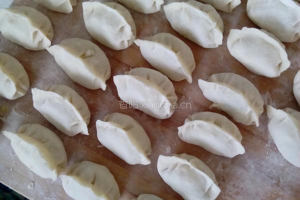 白菜鸡蛋素饺子的做法图解11