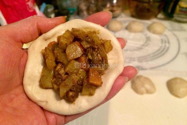 夹心烙饼的做法图解2