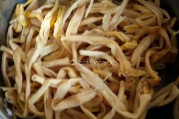 鸡丝打卤面的做法图解3