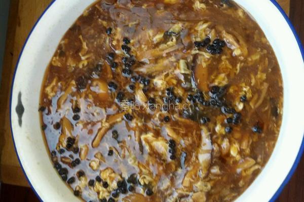 鸡丝打卤面的做法图解8