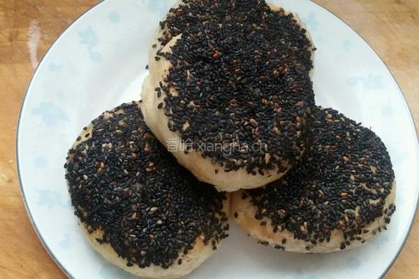 黑芝麻油酥饼的做法图解19