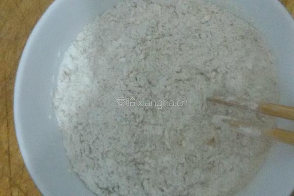 黑芝麻油酥饼的做法图解4