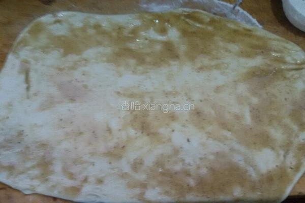 黑芝麻油酥饼的做法图解9