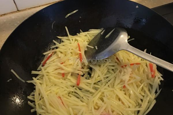 清炒土豆丝的做法图解3