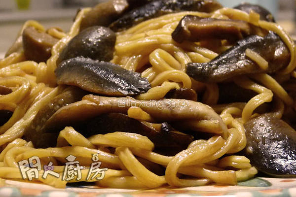 干烧三菇伊面的做法图解5
