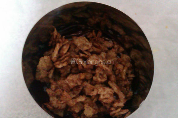 蜂蜜麦片巧克力塔的做法图解3