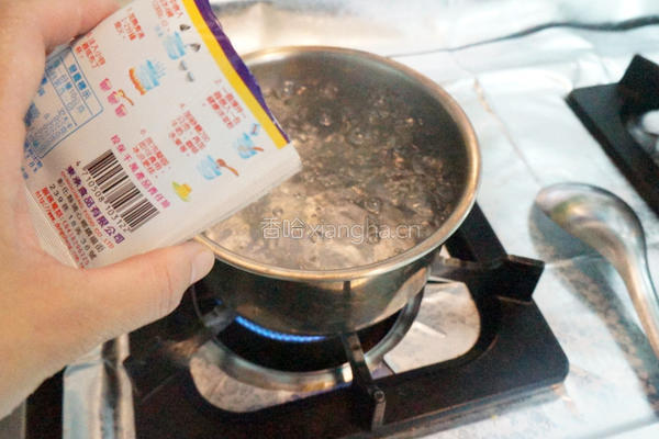 海苔水果冻的做法图解3