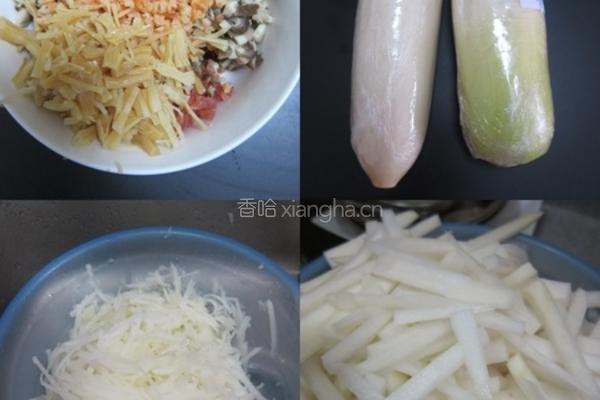 大根萝卜糕的做法图解1