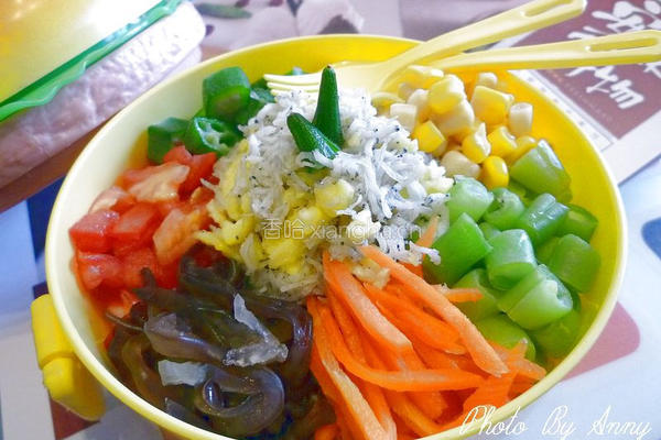 钙多多吻仔鱼拌饭的做法图解9