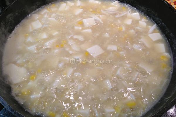 蟹肉豆腐羹的做法图解8