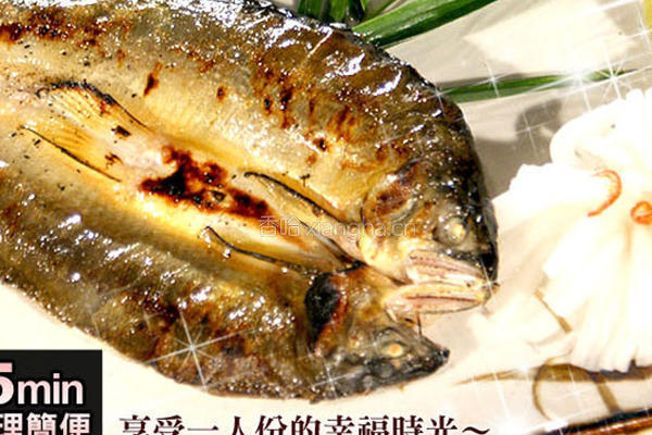 香烤香鱼一夜干的做法图解4