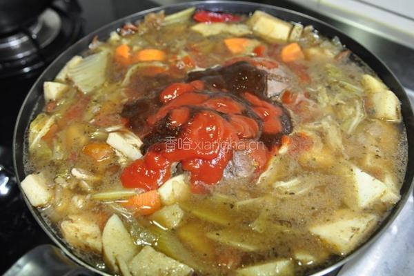 家常牛肉炖菜的做法图解7