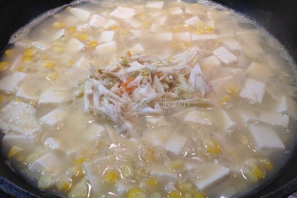 蟹肉豆腐羹的做法图解7