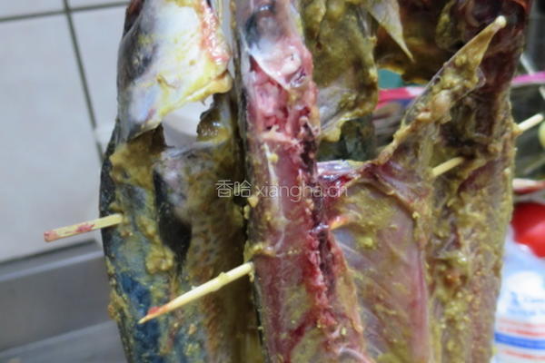绿咖哩一夜干的做法图解3