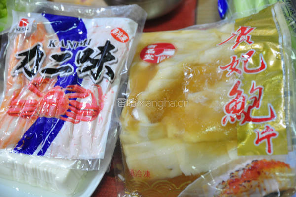 海味沙拉拼盘的做法图解2