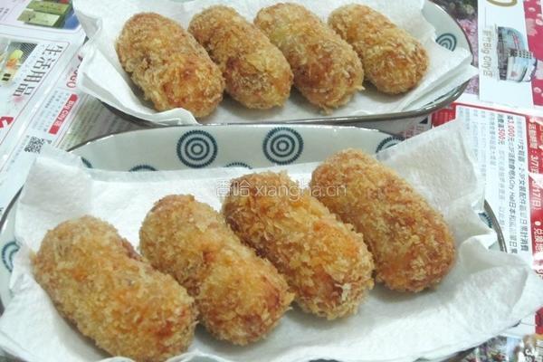 蟹肉可乐饼的做法图解10