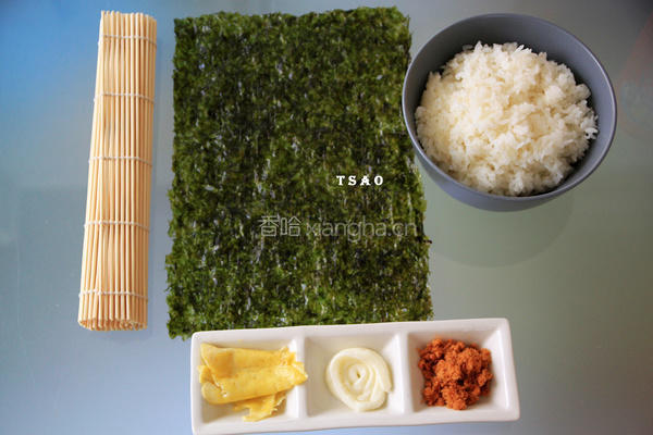 海苔饭卷的做法图解1