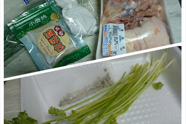 越南鸡肉河粉的做法图解1
