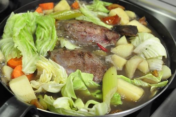 家常牛肉炖菜的做法图解5