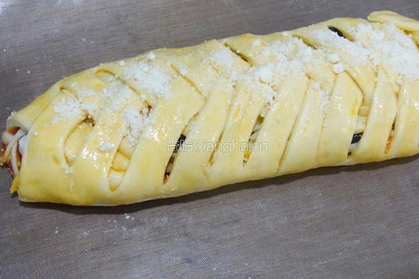 编织披萨饺的做法图解10