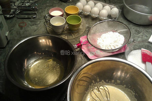 柠檬杯子小蛋糕的做法图解2