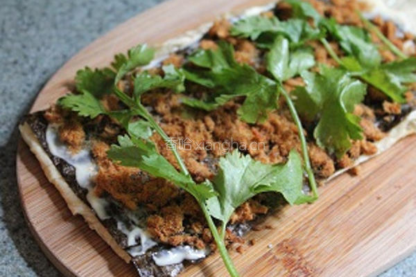 海苔肉松豆皮卷的做法图解1