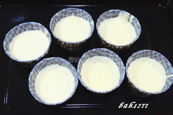 蜂蜜杯子蛋糕的做法图解6