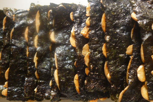 海苔杏仁脆片的做法图解7