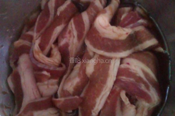 日式姜烧猪肉饭的做法图解1