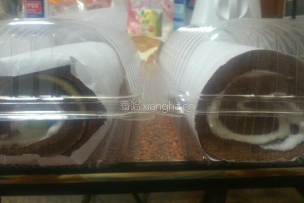 长颈鹿纹蛋糕卷的做法图解7
